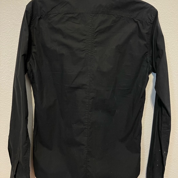 Rick Owen Funnel Shirt, Size 50 European - Picture 9 of 9